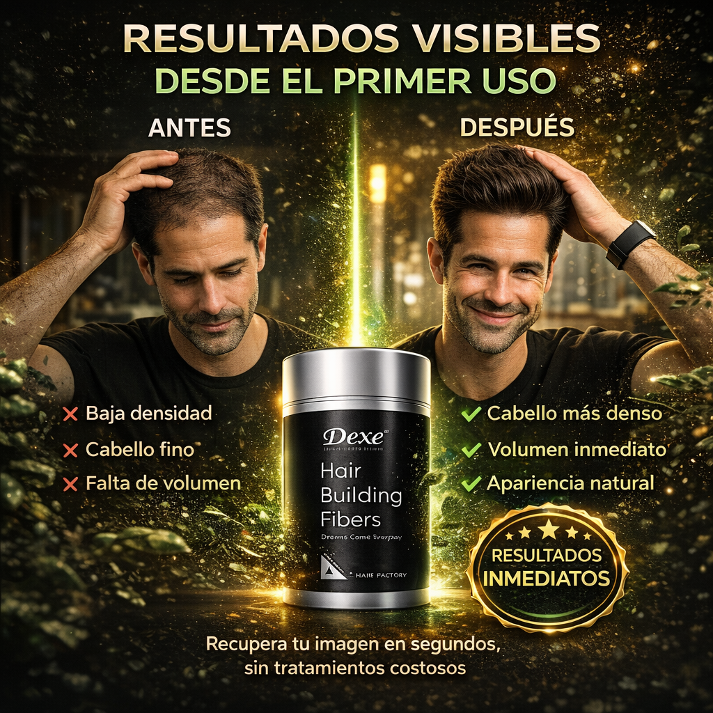 HairsBuilding – Ocultan la Calvicie en Segundos y Devuelven tu Confianza