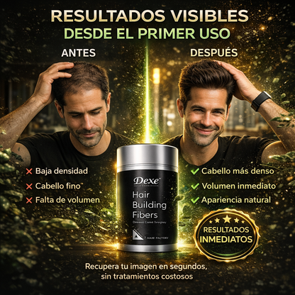 HairsBuilding – Ocultan la Calvicie en Segundos y Devuelven tu Confianza